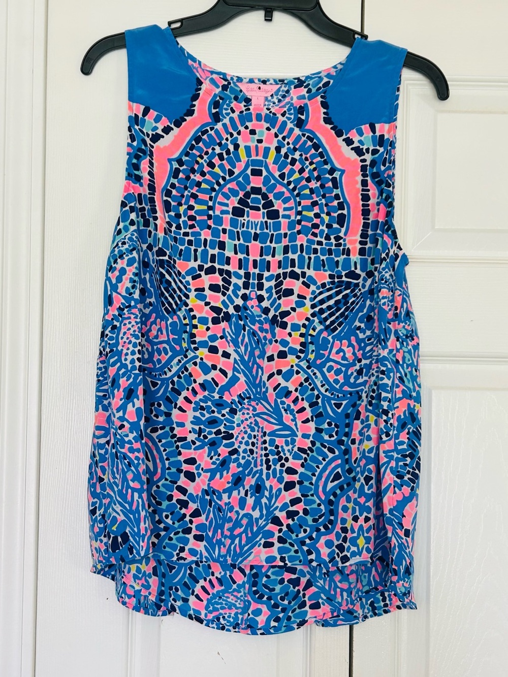 Lilly Pulitzer 100% Silk Top